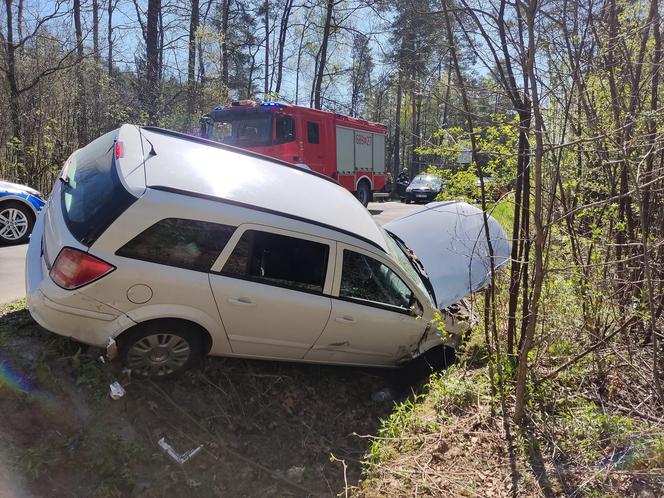 Niecodzienny wypadek pod Warszawą. Koń utknął pod samochodem