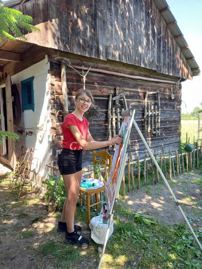 Uczniowie z wizytą u Moniki Dygas