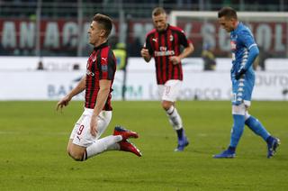 AC Milan - Napoli: Skrót meczu. Zobacz gole Krzysztofa Piątka [WIDEO]