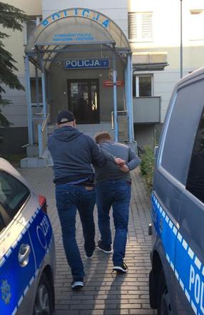 Policjanci złapali złodzieja klocków