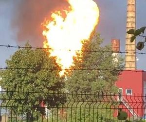 Pożar wagonów Orlenu