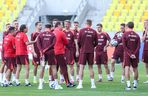 Trening i konferencja prasowa reprezentacji Polski
