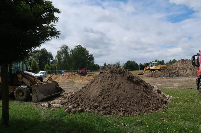 Park Jaworek w Tychach zamienił się w wielki plac budowy [ZDJĘCIA]