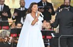Edyta Górniak podczas koncertu Symfonia Miłosierdzia