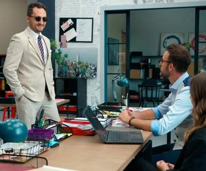 Barwy szczęścia odc. 3118. Hieronim Bonda (Maciej Kosmala), Ewa (Gabriela Ziembicka), Radomir Branicki (Łukasz Wójcik)