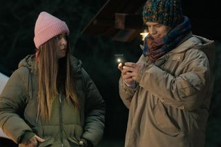 Barwy szczęścia, odcinek 3168: Agata (Natalia Zambrzycka), Ignacy (Olaf Staszkiewicz)