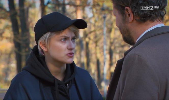 Barwy szczęścia odc. 2599. Ada (Kamila Janik), Rafał Zaborski (Wojciech Solarz)