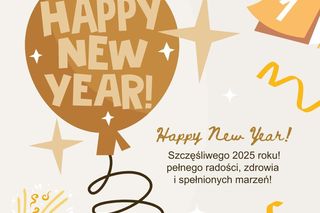 Życzenia noworoczne 2025. Mamy dla was wierszyki noworoczne 2025 i kartki