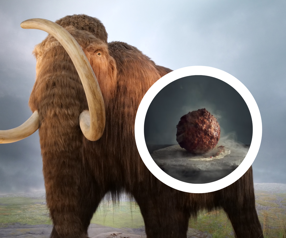 Przygotowali wielkiego klopsa z mamuta. Jak smakuje?