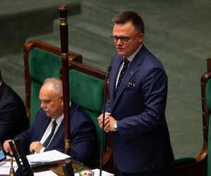 Szymon Hołownia na ostatnim posiedzeniu jako marszałek