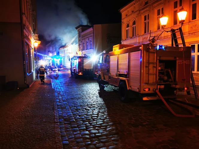 Spłonęła restauracja "Trojanka" w Połczynie-Zdroju