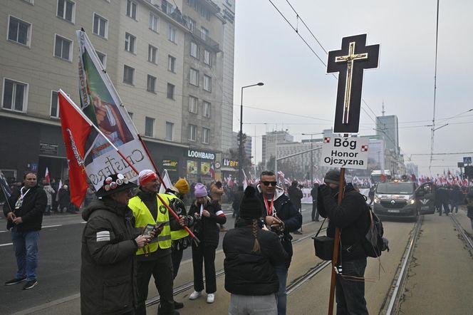 Politycy na Marszu Niepodległości 2024