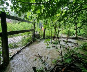Ogromny deszcz zalał Zakopiankę! Trasa była nieprzejezdna w poniedziałek, 1 lipca [ZDJĘCIA].