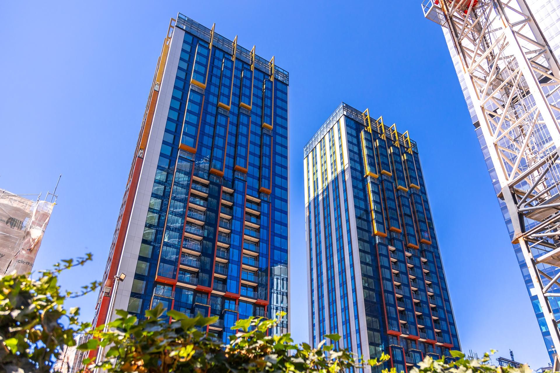 Towarowa Towers w Warszawie w sierpniu 2024 r.