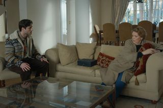 Barwy szczęścia, odcinek 3200. Cezary (Marcel Opaliński), Józefina (Elżbieta Jarosik)