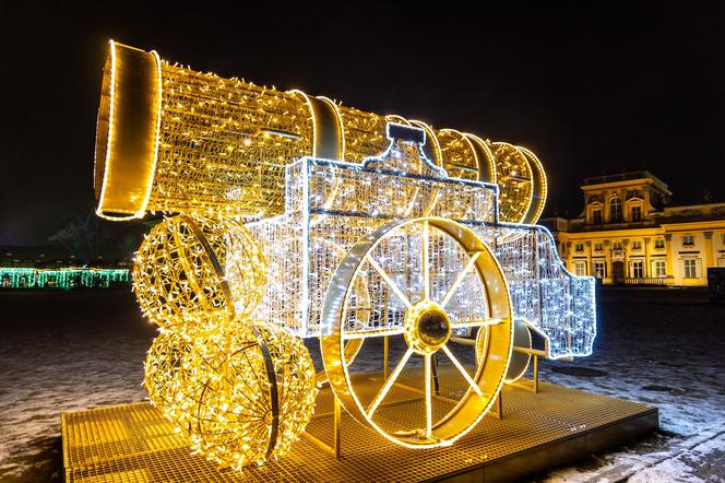 Królewski Ogród Światła - zobacz zdjęcia klimatycznych iluminacji w Warszawie