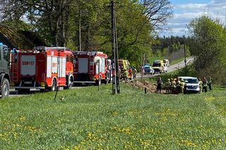 Wypadek busa pod Wejherowem