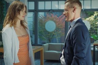 M jak miłość, odcinek 1834: Franka (Dominika Kachlik), Piotrek (Marcin Mroczek) 