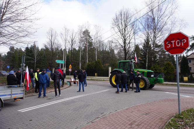 Protest rolników wokół Białegostoku - 20 marca 2024