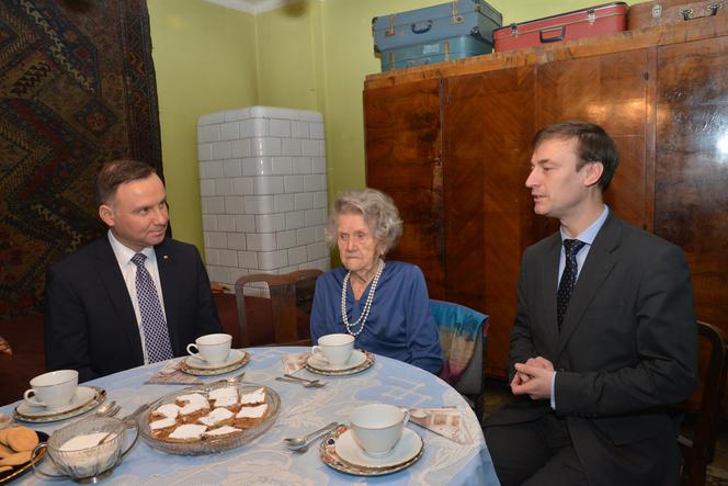 108-latka zagrała dla prezydenta