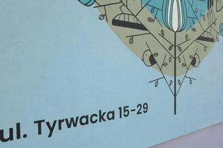 Nowy mural na Naramowicach. Upamiętnia budowę nowej trasy tramwajowej