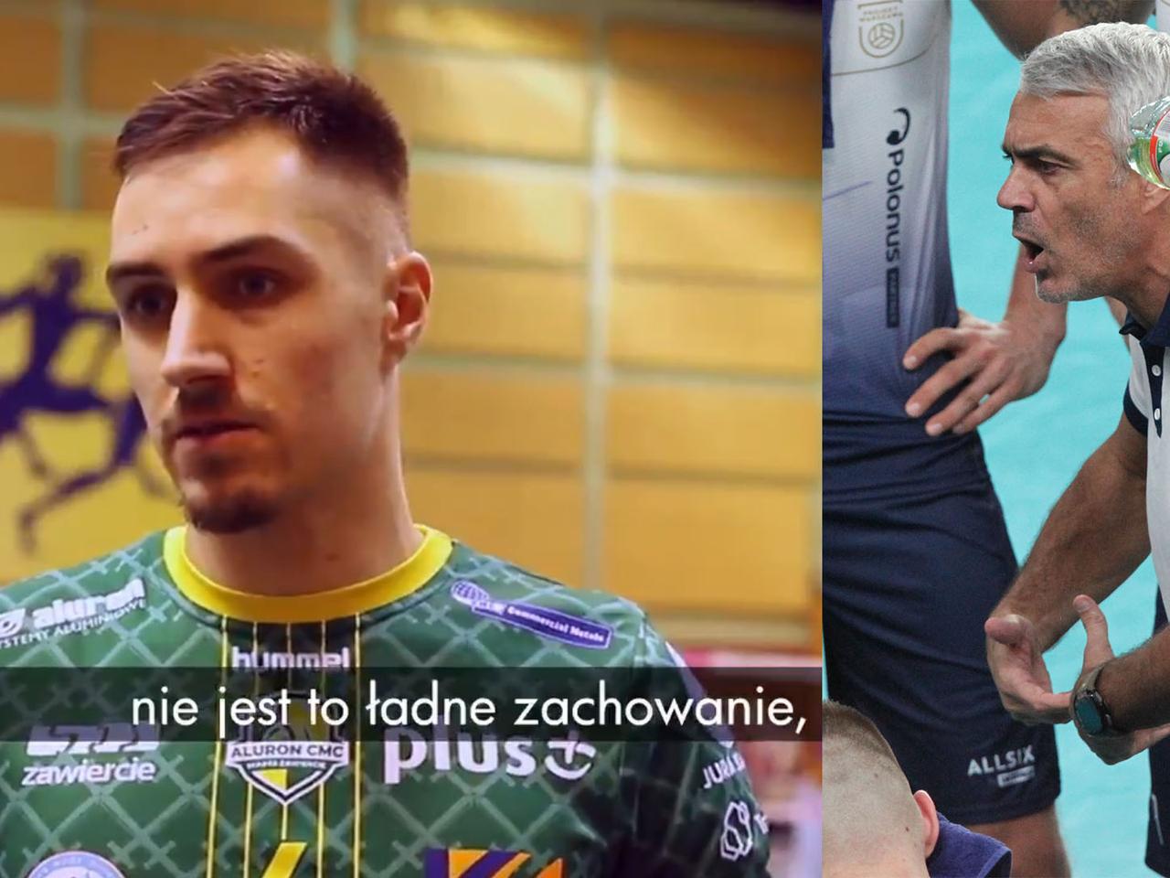 Trener siatkarzy Vervy Warszawa Andrea Anastasi otrzymał karę za skandaliczne zachowanie