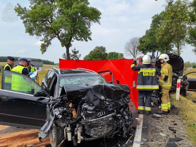 Tragiczny wypadek na DK 42. Wśród ofiar jest sołtys wsi Rzejowice. Jechała z synem i wnuczętami