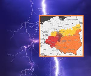 Potężne burze przejdą przez Tarnów i region. IMGW ostrzega przed załamaniem pogody