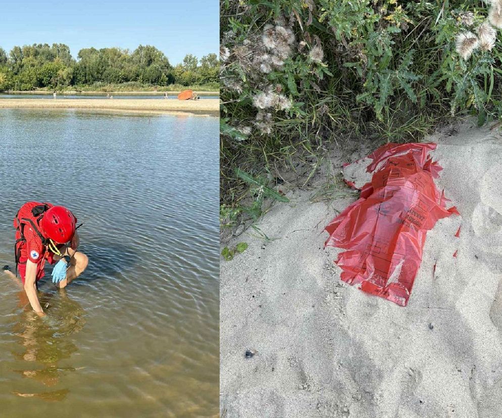 Makabryczne znalezisko nad Wisłą! Plażowicz wyłowił ludzką czaszkę