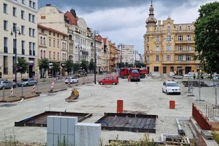 Tak przebiega rewitalizacja Placu Wolności w Bydgoszczy. Zaglądamy na plac budowy!