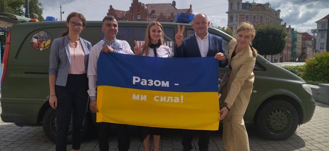 Bydgoska karetka przekazana Ukrainie