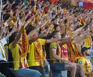 Kibice na meczu Korona Kielce - Legia Warszawa