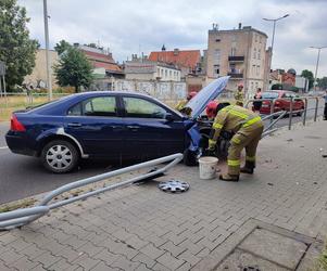 Wypadek na Al. Jana Pawła II w Lesznie