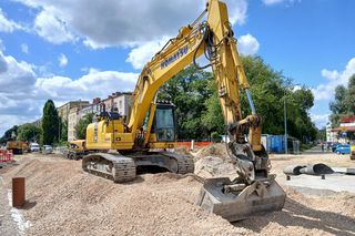 Ten tramwaj pomknie pod ziemią i obsłuży Dworzec Zachodni w Warszawie. Budowa trwa