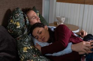 	Na dobre i na złe odc. 889. Olena Kosenko (Tetiana Malkova), Michał Wilczewski (Mateusz Janicki)