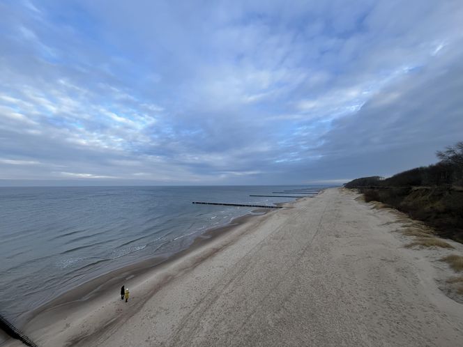 Plaża w Trzęsaczu