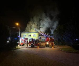 Dąbrowa Górnicza. Pożar na ul. Gołonoskiej