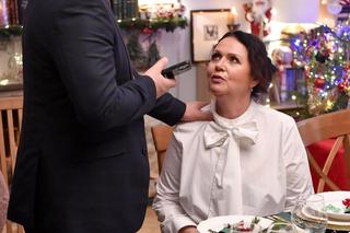 	Święta w M jak miłość odcinek specjalny. Marysia (Małgorzata Pieńkowska), Artur Rogowski (Robert Moskwa)