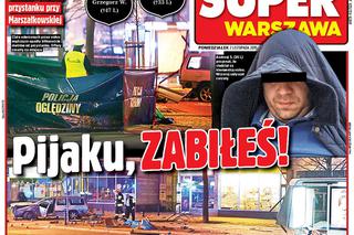 Był tak pijany, że pomylił ludzi z przystankiem