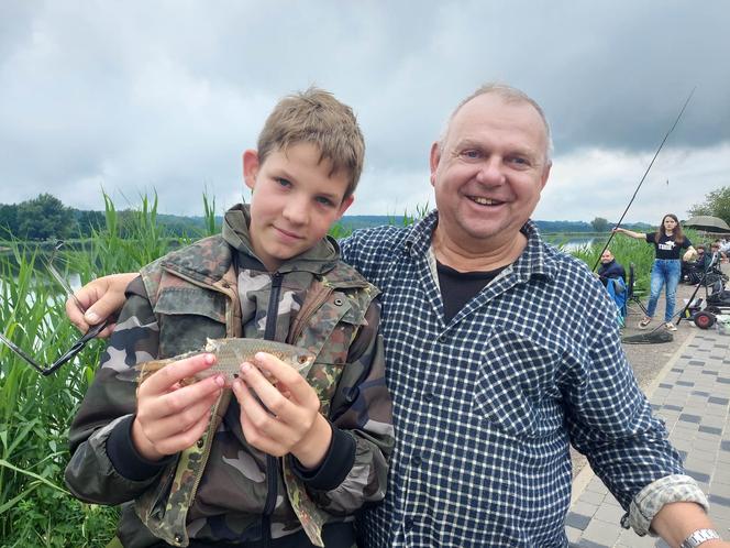 Rodzinne zawody wędkarskie na Pasterniku w Starachowicach 1.07.2023