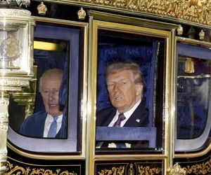 Donald Trump w Wielkiej Brytanii, spotkanie z królem Karolem III