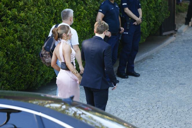 Angelika Mucha wystroiła się na przyjęcie u ambasadora USA. Taką sukienkę wybrała