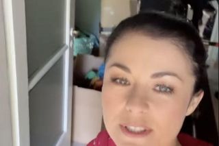 M jak miłość po wakacjach. Kinga (Katarzyna Cichopek) na planie