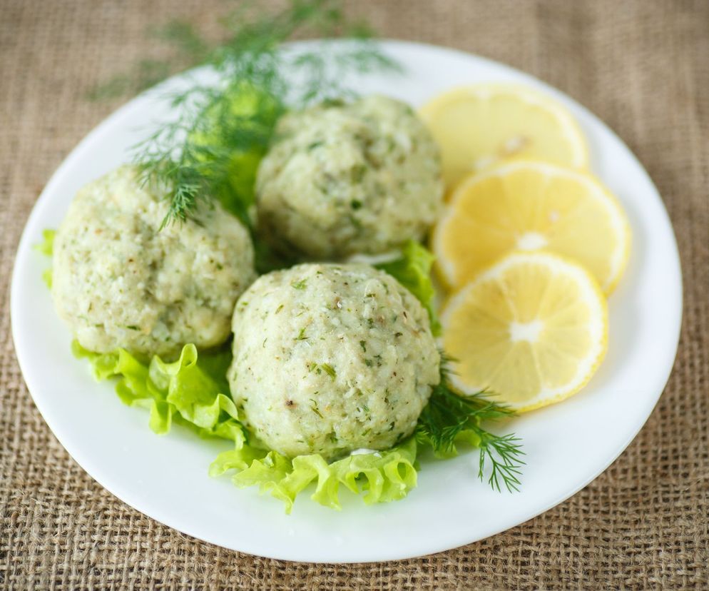 Pulpety rybne gotowane na parze