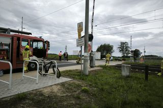 Tragiczny wypadek na torach w Górce Duchownej