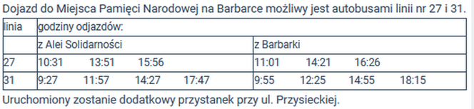 MZK w Toruniu - 1 listopada, linie 27 i 31