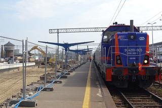 Postępy prac na stacji PKP Olsztyn Główny [ZDJĘCIA]