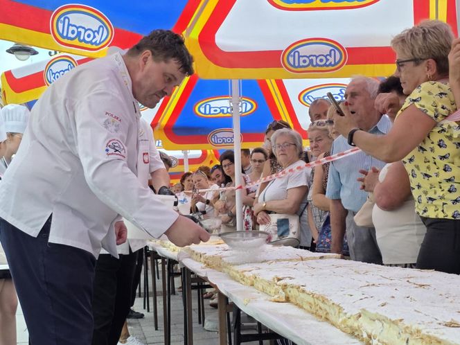 Rzeszów Najdłuższa Kremówka w Polsce