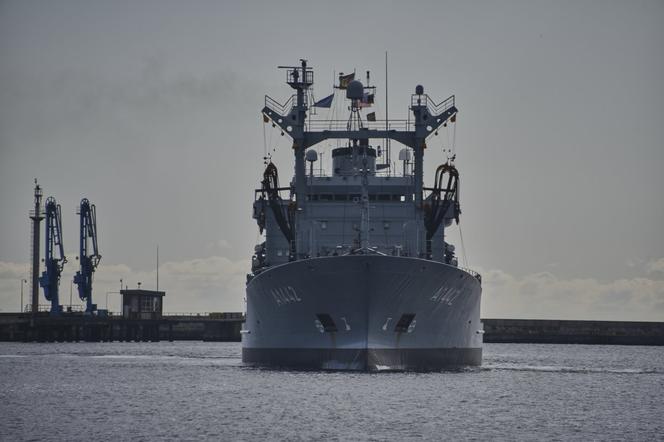 Okręt NATO w Gdyni/ zdjęcie poglądowe