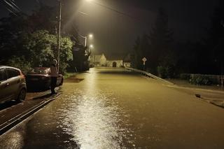 Zalana miejscowość Konradów koło Nysy